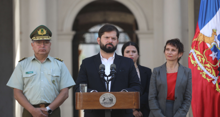 boric – carabineros