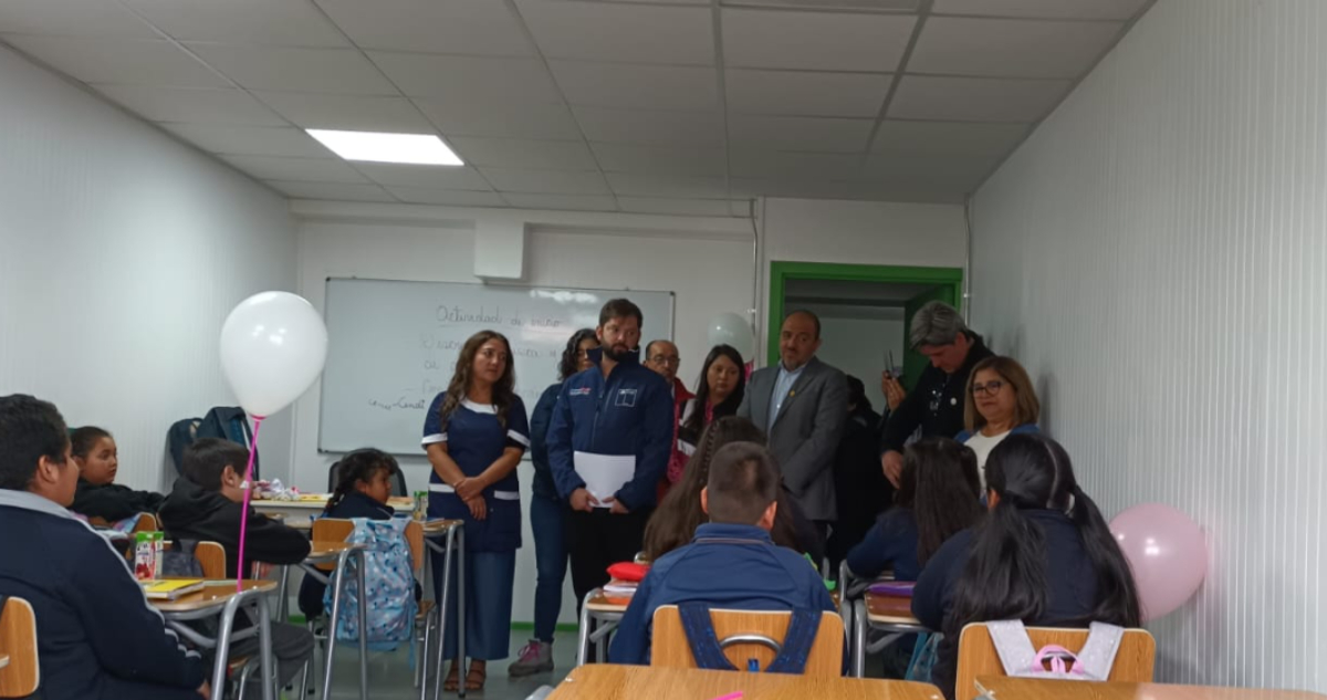 Presidente Boric da inicio al año escolar 2023 en Punta Lavapié y destaca labores de reconstrucción