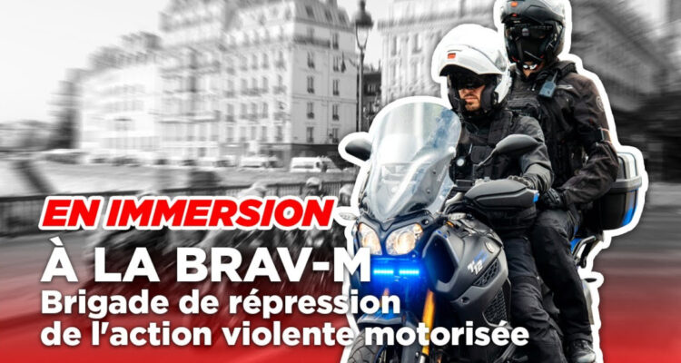 Brav-M, la polémica brigada motorizada de represión de violencia