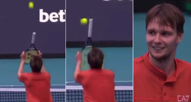 Búblik concretó un increíble punto pero cayó eliminado en primera ronda en el Masters de Miami.