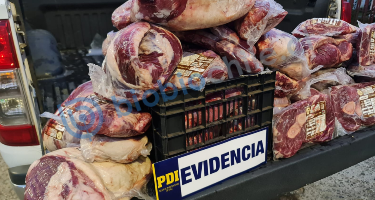 Tras allanamiento que dejó 3 detenido: encuentran carne robada hace 2 meses a Noble Corral en Cañete