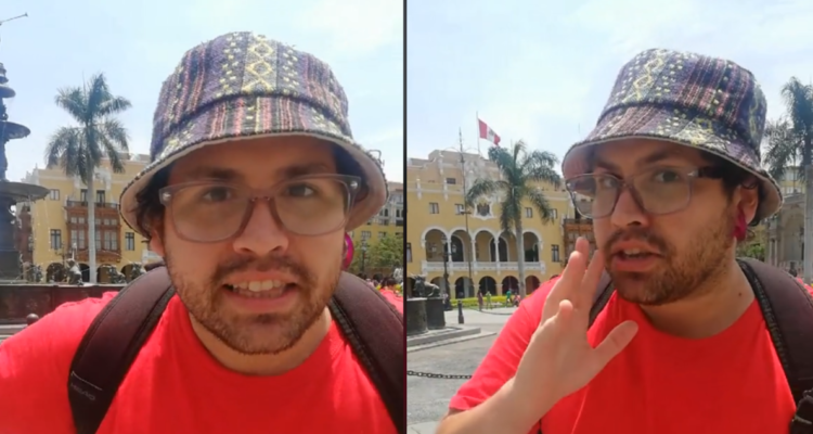 Chile recorre plaza de Lima