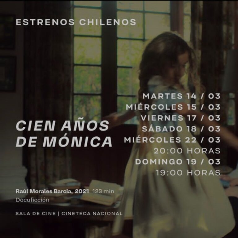 afiche cien años de monica cineteca nacional