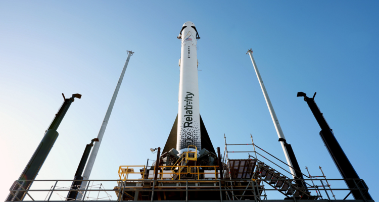 El primer cohete impreso en 3D será lanzado este sábado por Relativity Space.