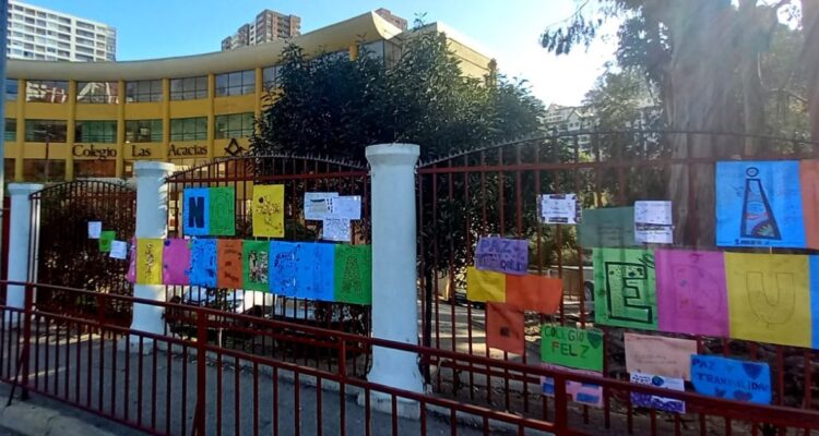Niños de escuela donde a metros murió el Ñaju exigen mayor seguridad en Valparaíso