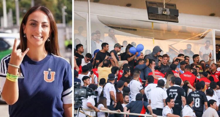 Blanco y Negro puso en duda la agresión a Cecilia Pérez en el Superclásico.