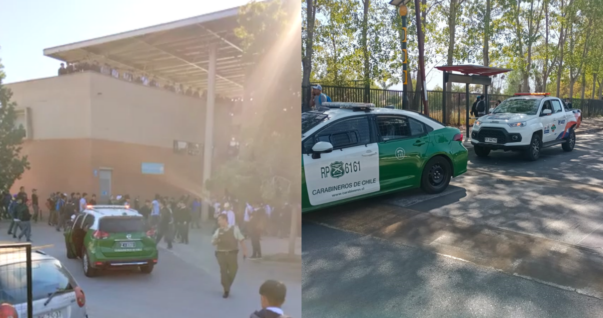 Con prohibición de acercarse a víctimas quedan jóvenes detenidos tras riña en colegio de Puente Alto