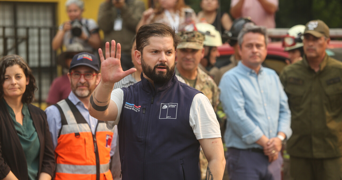 Criteria: Presidente Boric y Gobierno suben significativamente su aprobación tras gestión en incendios