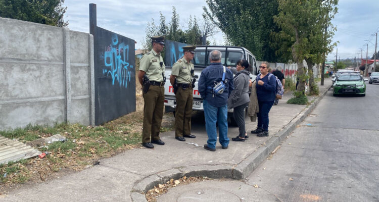 Cuerpo en sitio eriazo en Talcahuano