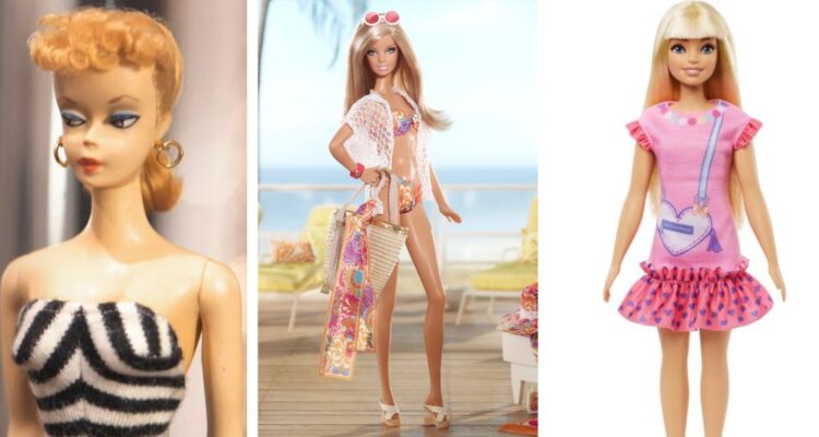 Barbie está de cumpleaños: su historia y los cambios físicos de la muñeca en sus 64 años