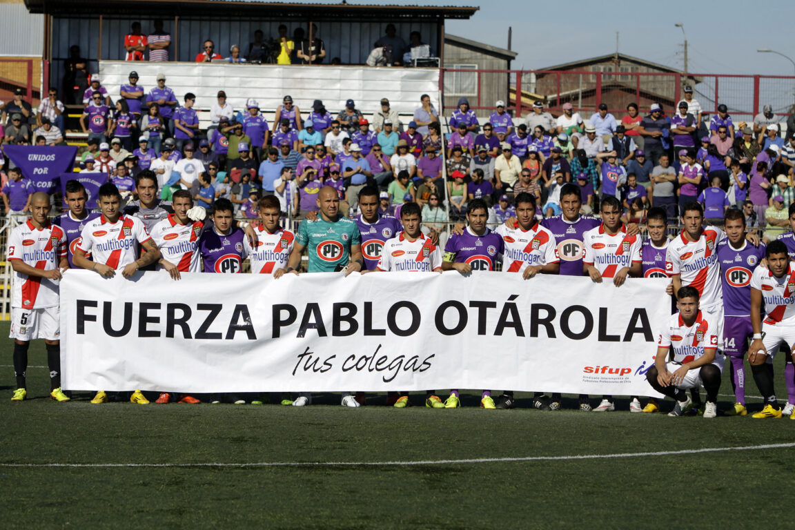 El apoyo de diversos clubes a Pablo Otárola.