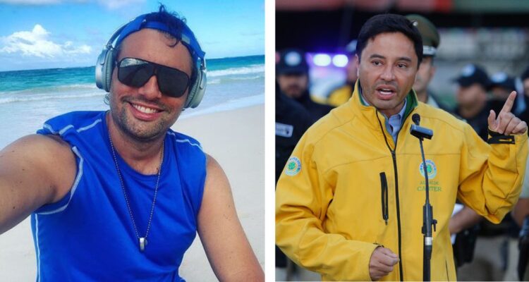 Daniel ‘Palomo’ Valenzuela bromeo con su supuesto parecido con el alcalde de La Florida, Rodolfo Carter antes de darle apoyo por la polémica de las narco-casas