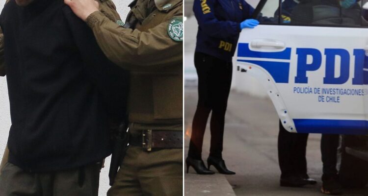 Detienen a tres personas tras operativo de Carabineros y PDI en Temuco