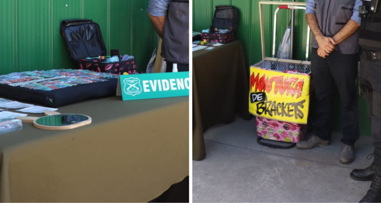 Detienen a vendedor ambulante que ofrecía cambio de braquets en Estación Central