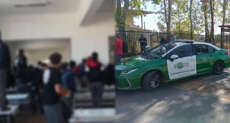 Detienen a estudiante acusado de apuñalar a profesor en colegio de Puente Alto: riña deja 8 lesionados