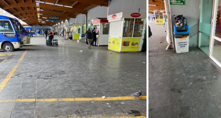 Terminal de puerto Montt este fin de semana