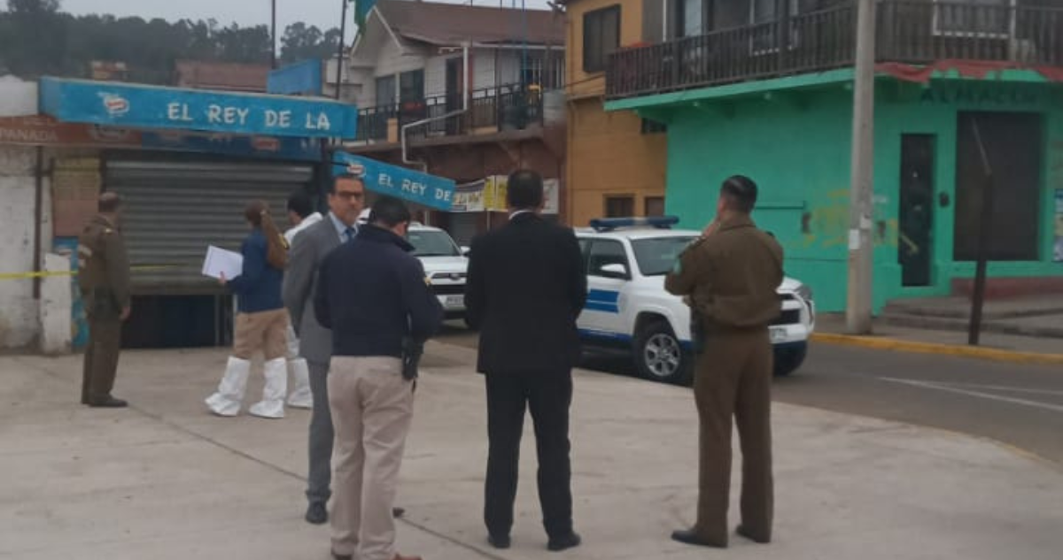 Doble homicidio se registra al interior del local “El rey de la empanada” en Puchuncaví