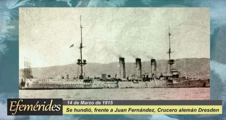 Efemérides: El 14 de marzo de 1915 se hundió frente a Juan