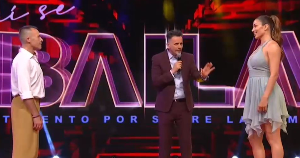 Lisandra Silva y Claudio Moreno en su duelo de eliminación de Aquí se Baila.