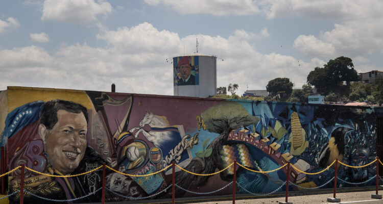 Mural de Hugo Chávez
