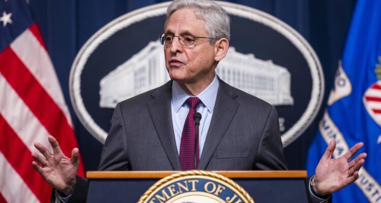 El fiscal general Merrick Garland