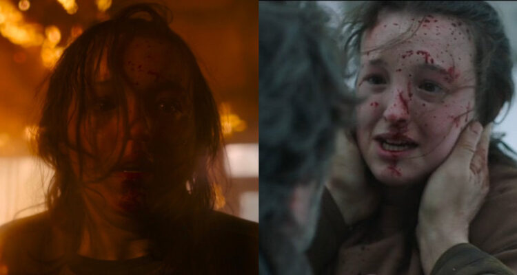 Escena de David y Ellie en The Last Of Us