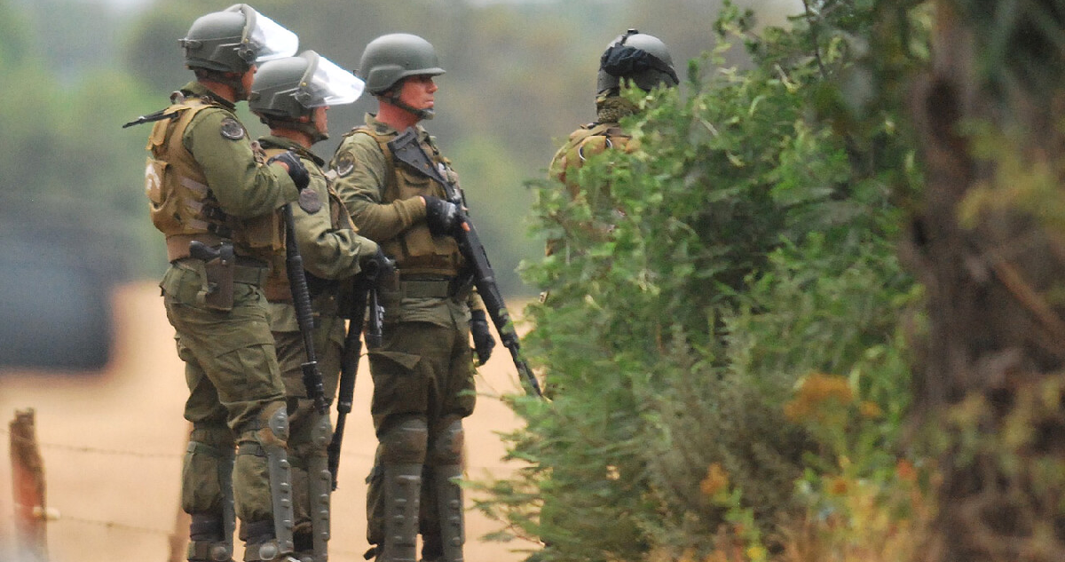 Ercilla comunero resultó con lesiones de mediana gravedad tras enfrentamiento con Carabineros