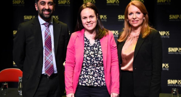 Humza Yousaf, Kate Forbes y Ash Regan, aspirantes a liderar el SNP
