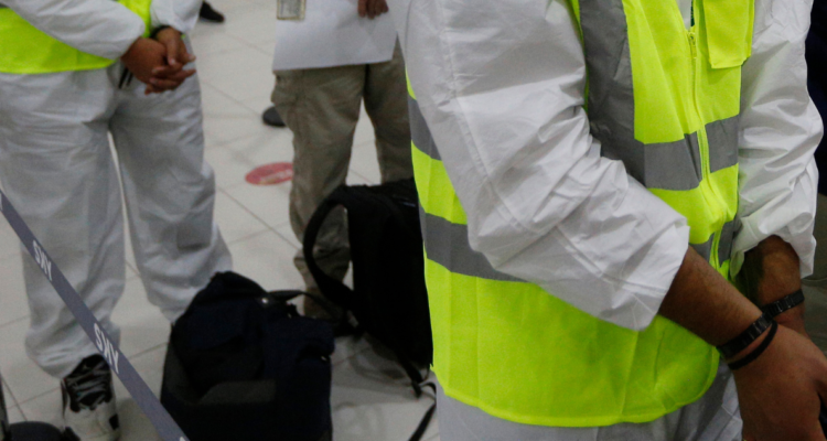 colombianos carabineros Puerto Montt