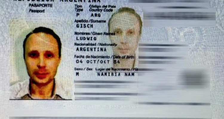 Falso pasaporte del supuesto espía ruso