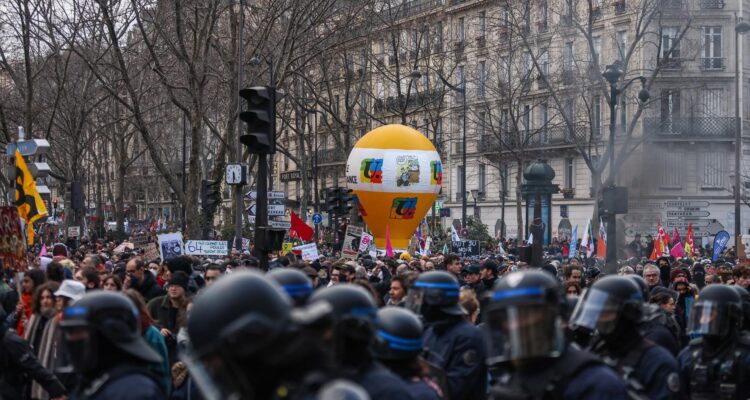 protesta en Francia