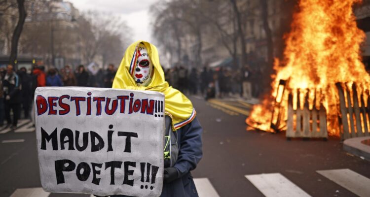 protesta en Francia