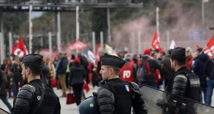 protesta en Francia