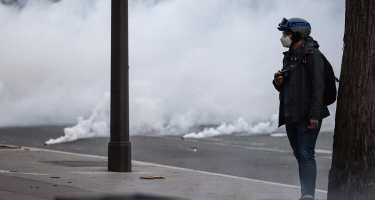 protesta en Francia