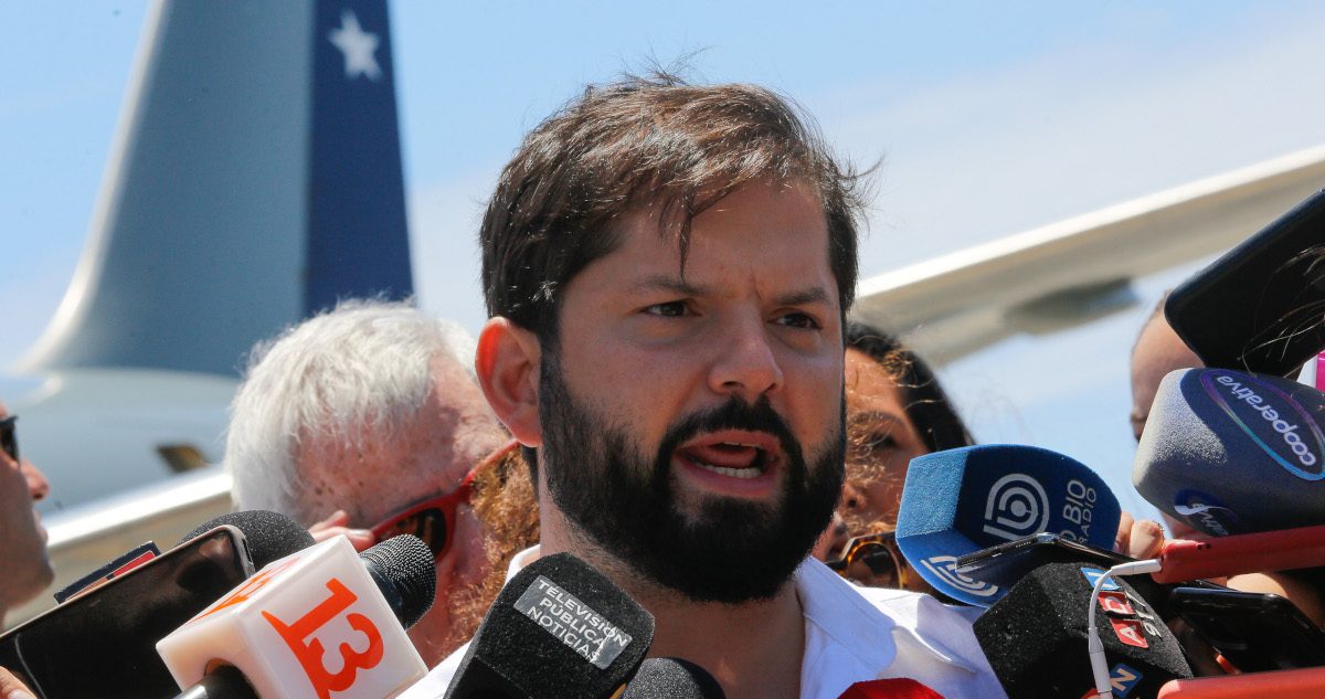 Gabriel Boric tras asesinato de Carabinera