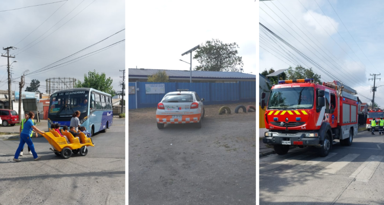 Suspenden clases en 3 colegios de Hualpén por fuerte olor a gas desde ENAP: hay niños con malestares