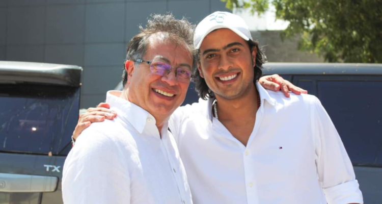 Gustavo y Nicolás Petro