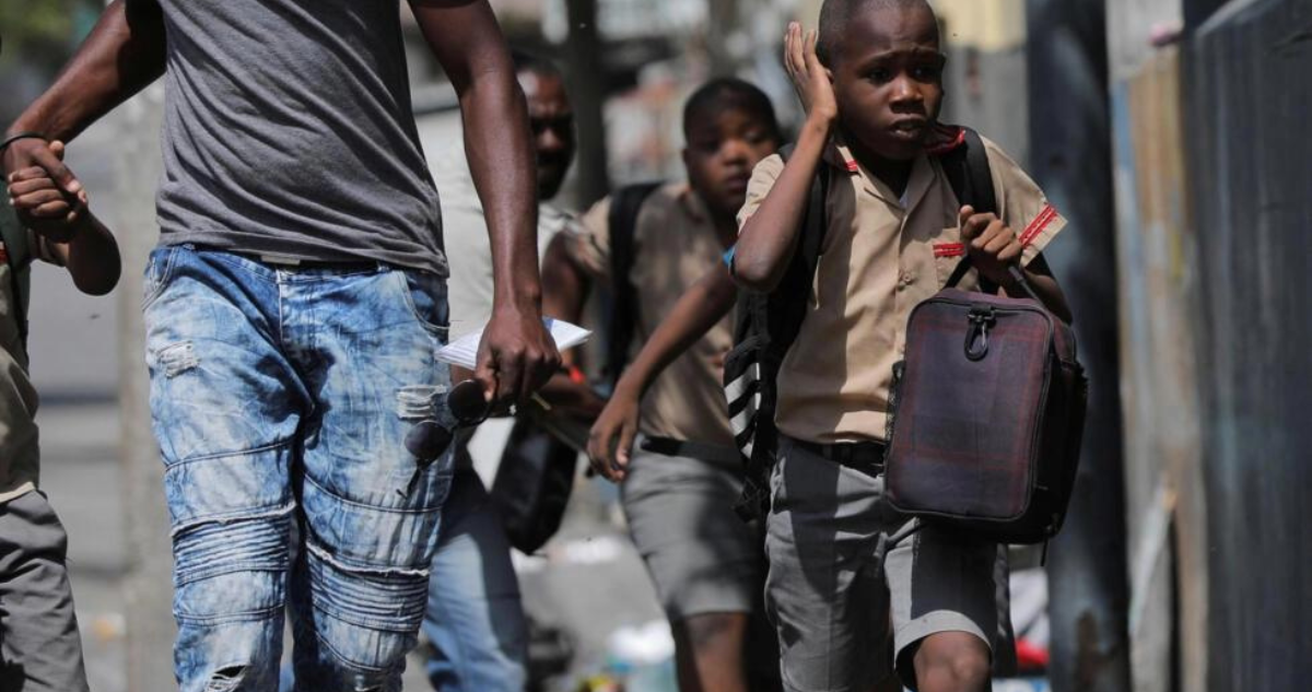 Niño haitiano