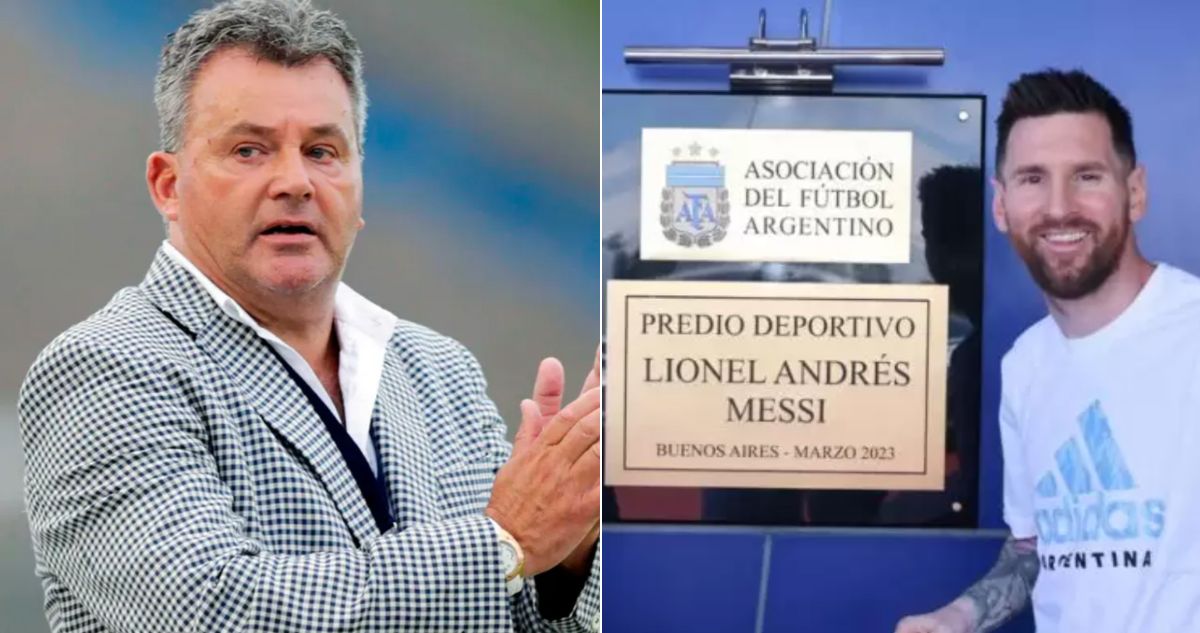 El duro dardo del hijo de Julio Grondona a Messi tras cambio de nombre del búnker de la Albiceleste