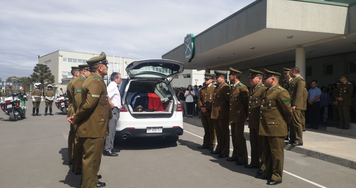 Homenaje de cabo asesinado en Concepción