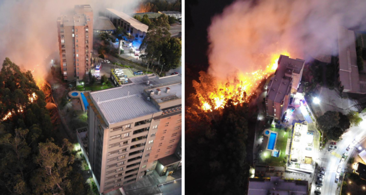 Incendio Andalué San pedro de La Paz