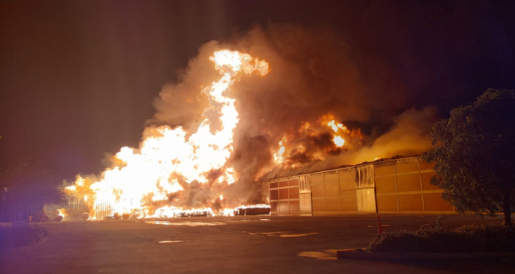 incendio – bodegas – pudahuel