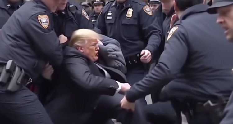 No, no es real: Inteligencia artificial engaña a todos y muestra cómo sería el arresto de Donald Trump
