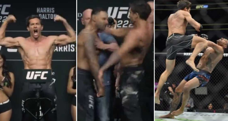 Jake Gyllenhaal se luce en la UFC.