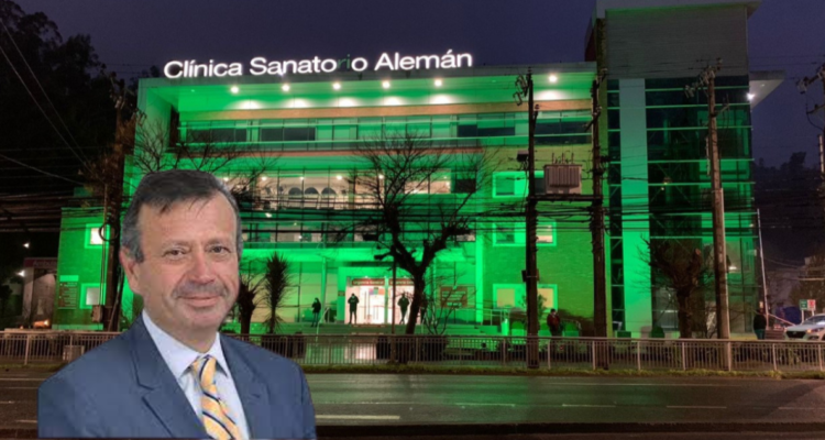 Director de Clínicas de Chile, Javier Álvarez, director del Sanatorio Alemán de Concepción.