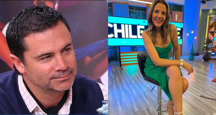 Felipe Camiroaga (izquierda) y Julia Vial (derecha) en referencia a porqué rechazó animar el Buenos días a todos