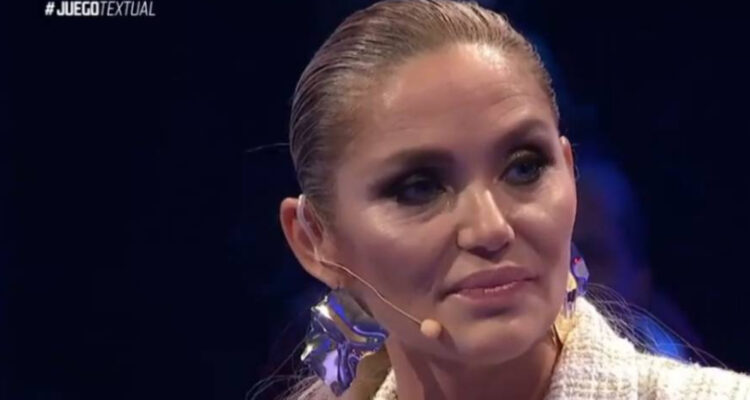 La ingeniera comercial Kenita Larraín en un programa de Canal 13.