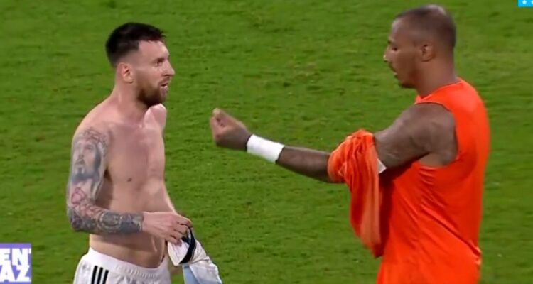 Lionel Messi cumplió el sueño del portero Eloy Room tras el amistoso Argentina vs Curazao.