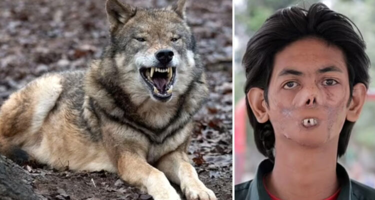 “Un lobo se comió mi cara”