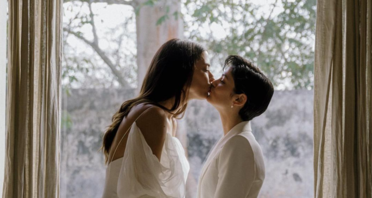 Lorenza Izzo se casó